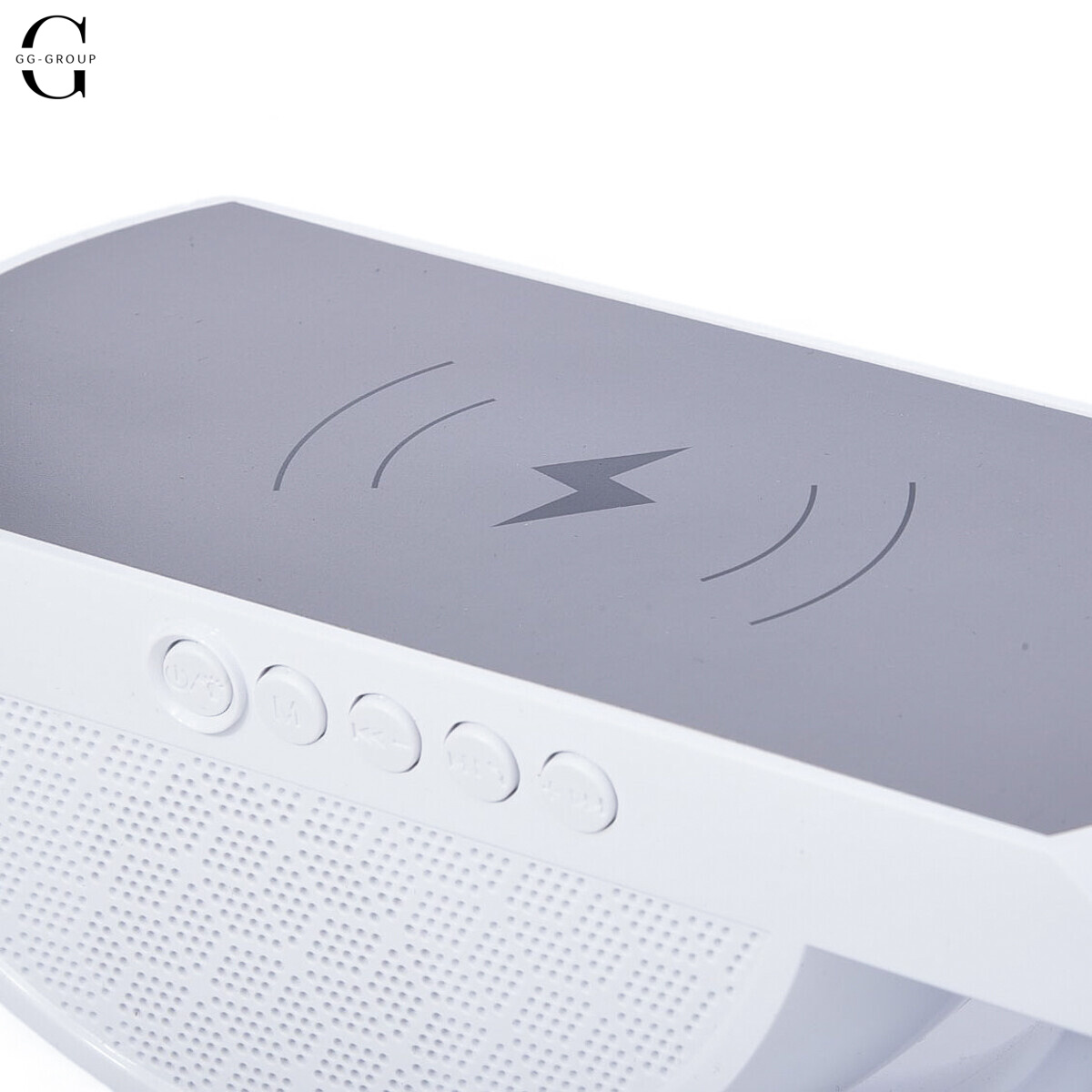 Ночник Smart Light Sound Machine с беспроводной зарядкой и Bluetooth колонкой 